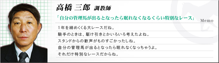 高橋三郎 調教師